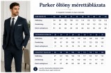    Parker slim fitt öltöny hosszított - Kék